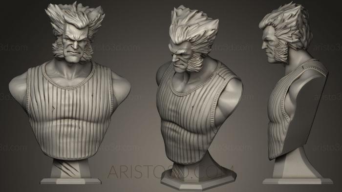 Busts and bas-reliefs of famous people (BUSTC_0378) 3D model for CNC machine